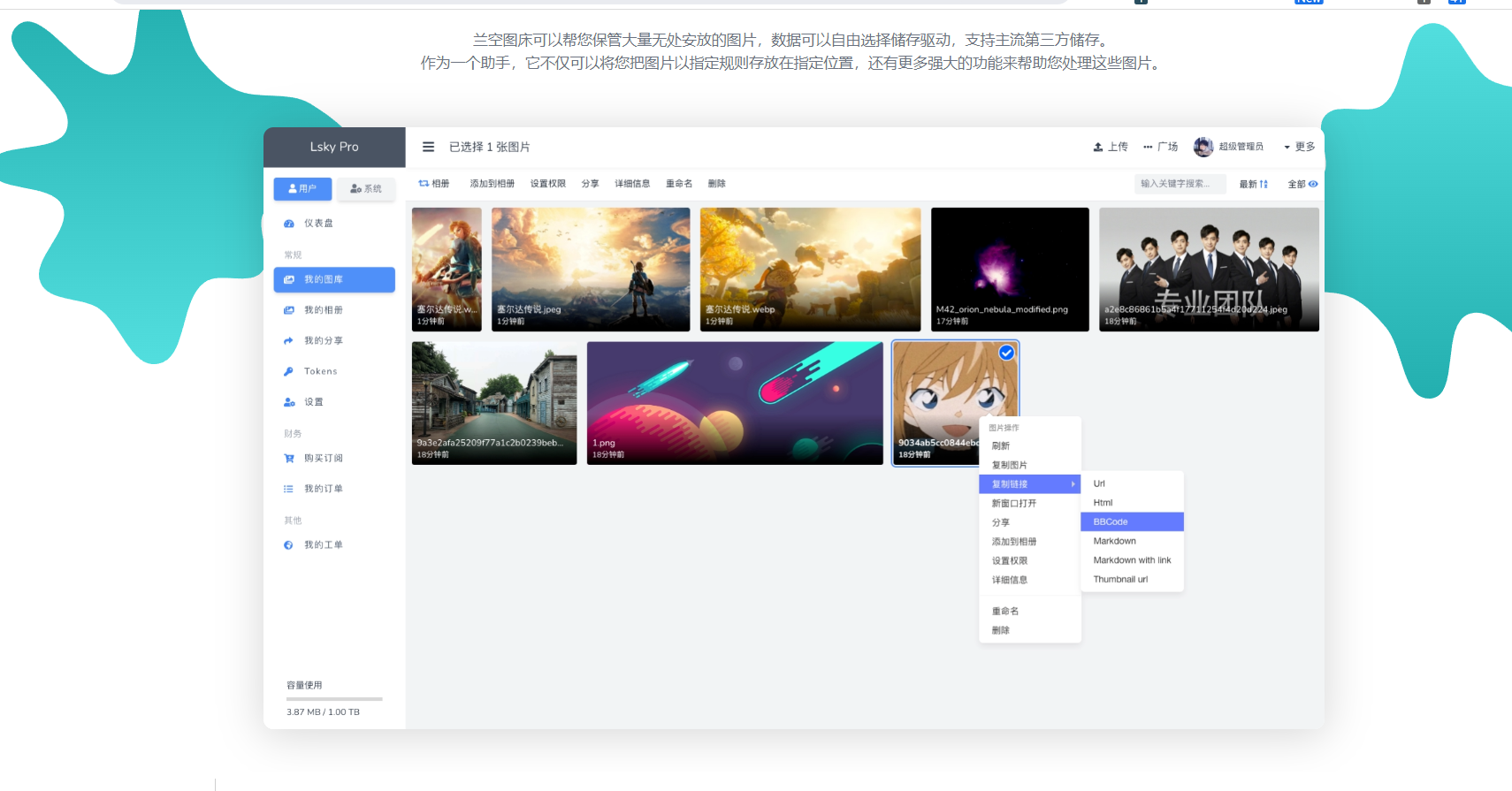 Lsky Pro 企业版兰空图床程序网站PHP源码