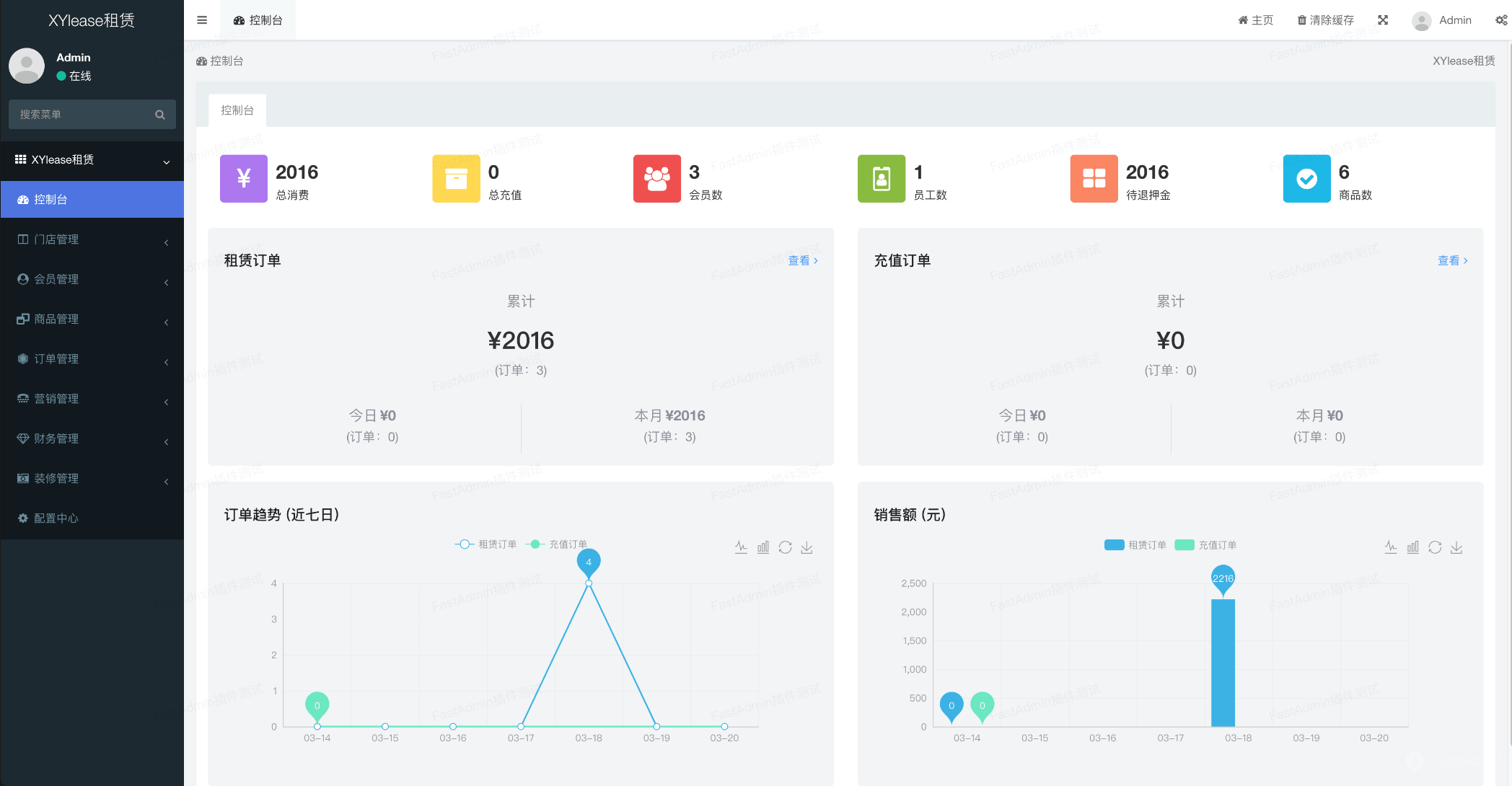 全新租赁小程序系统源码 基于ThinkPHP+UniApp开发的租赁商城小程序