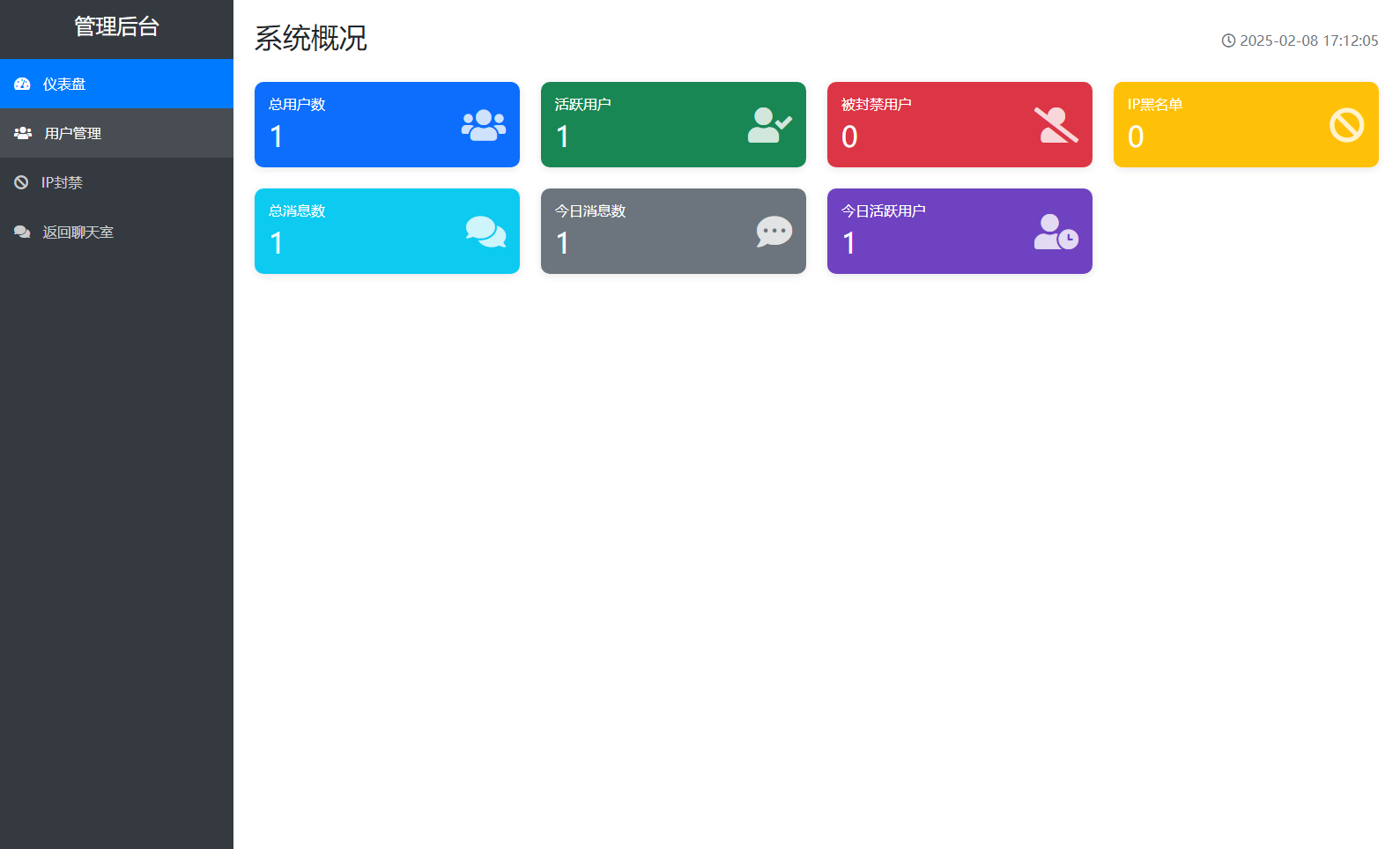 PHP 全新在线聊天系统源码：支持多人畅聊，具备 IP 注册与封禁功能