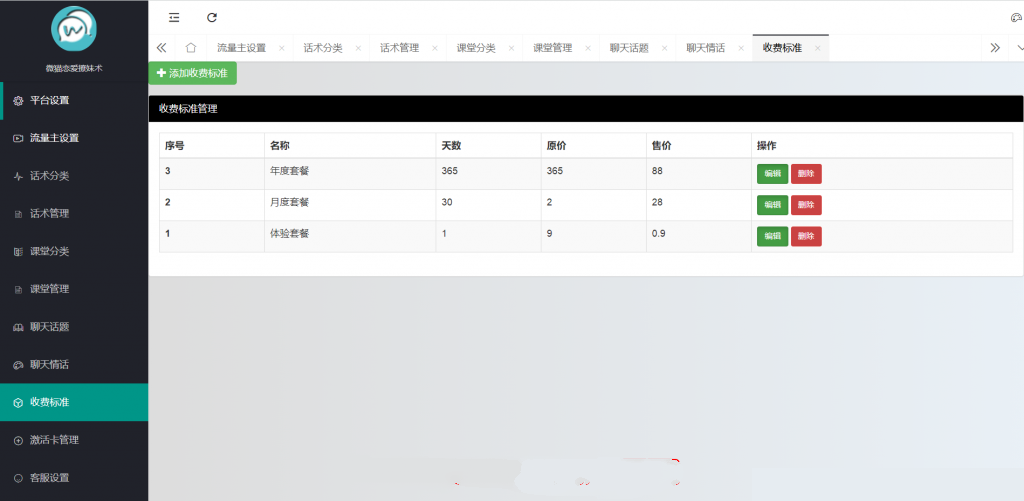 微猫恋爱聊妹术V2小程序源码4.1.0多开版